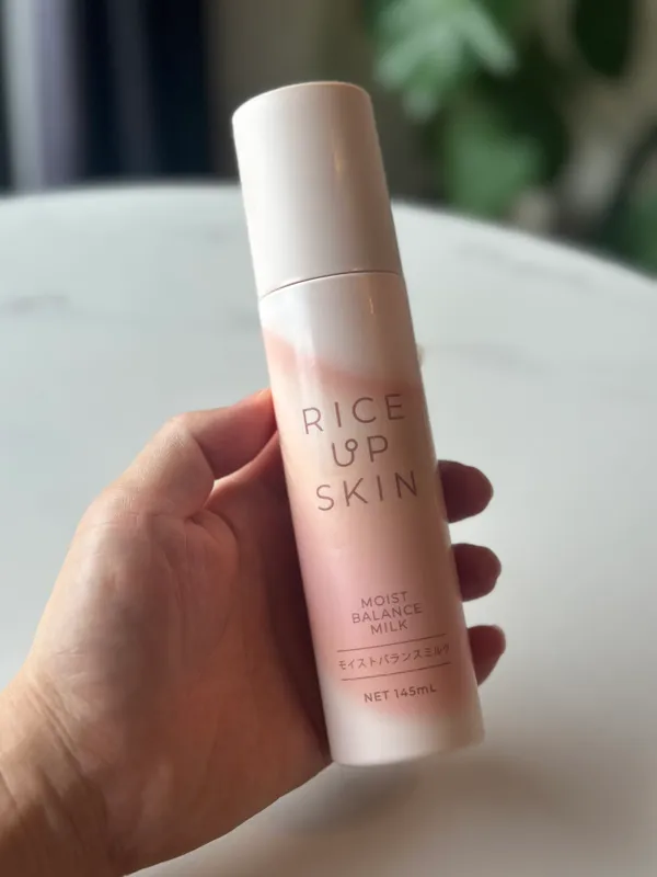 RICEUPSKIN モイストバランスミルク｜コメ発酵×ビタミンC無添加保湿