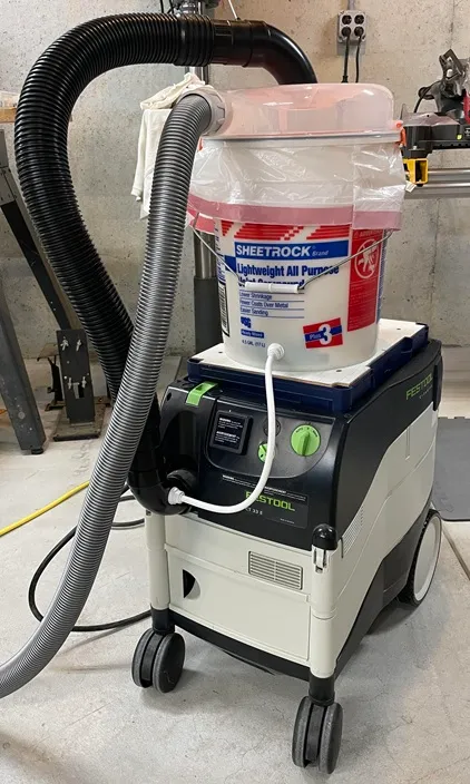 Separatore Polvere STO-P100 Separatore Ciclonico Polvere - Filtro Aspirazione Officina Per Trucioli Legno E Segatura Filtro Polveri Sottili